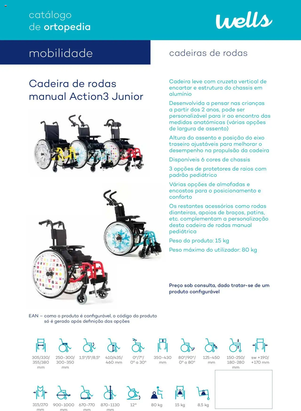 Well’s Catálogo de Ortopedia │ válido de 12/02/2024 | Página: 16 | Produtos: Cadeira