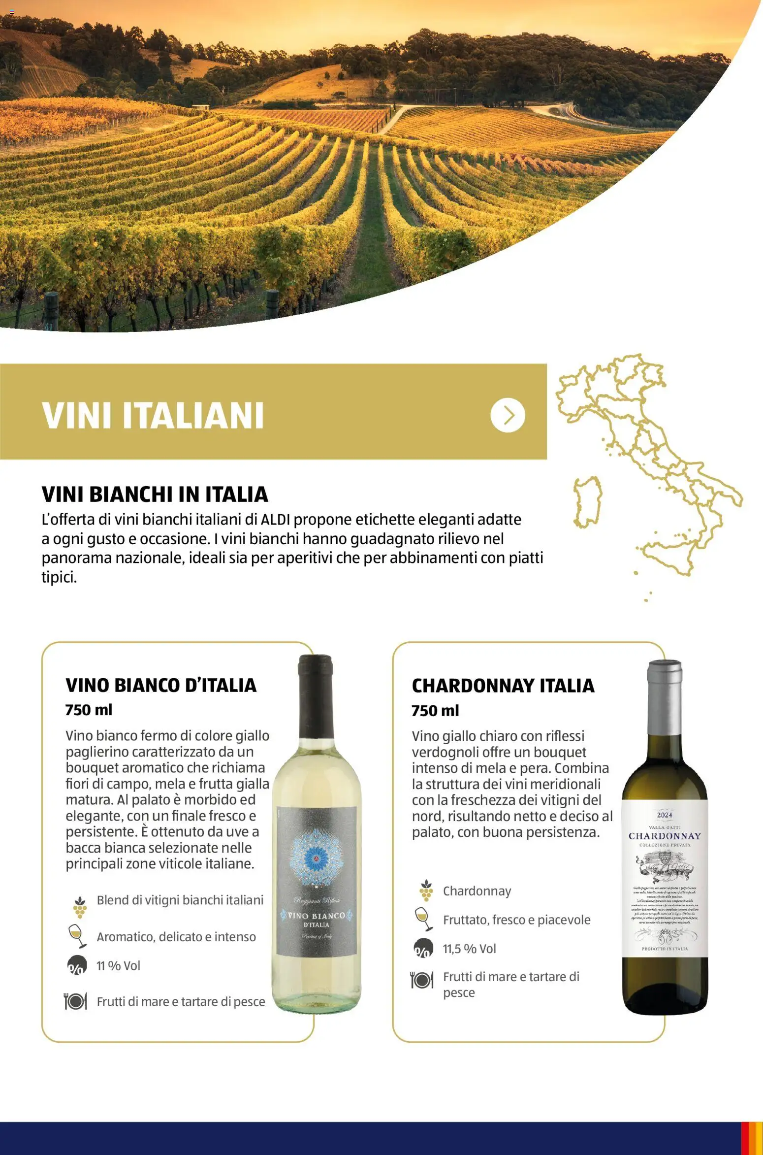 Volantino Aldi del 12/01/2026 | Pagina: 41 | Prodotti: Pesce, Piatti, Frutta, Vino
