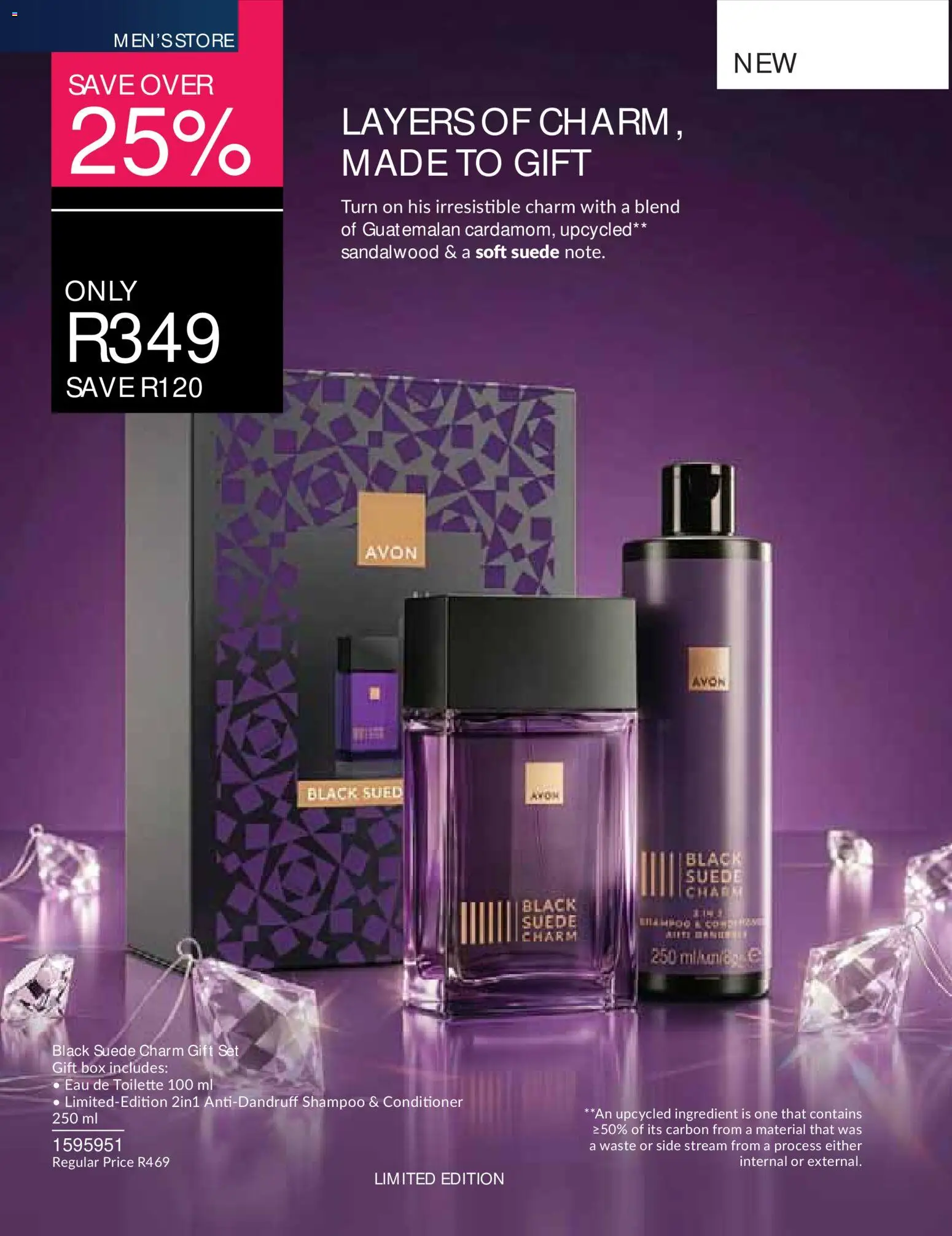 New Avon catalogue – valid from 01/10/2026 | Page: 84 | Products: Box, Eau de toilette, Shampoo, Conditioner