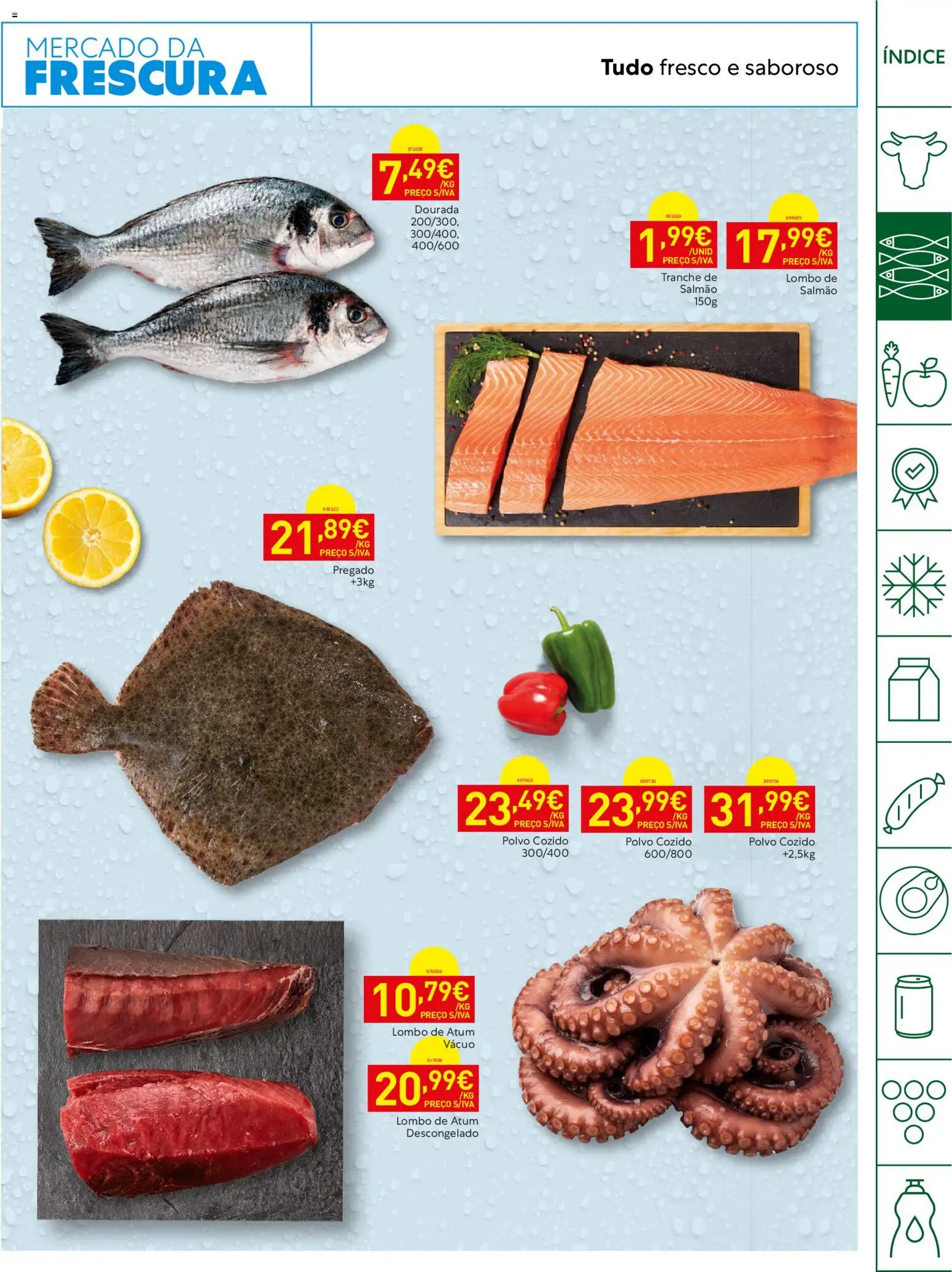 Recheio Horeca │ válido de 08/09/2026 | Página: 5 | Produtos: Dourada, Atum, Salmão, Lombo