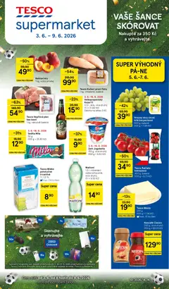 Náhled letáku Tesco leták - Supermarket od 03.06.2026