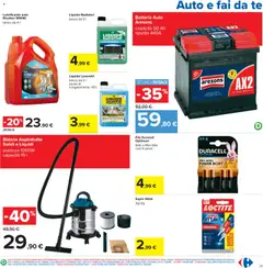 Anteprima del volantino Carrefour volantino Iper Grandi Marche valido a partire dal 15/09/2026 | Pagina: 39 | Prodotti: Lubrificante, Olio, Tanica, Liquido lavavetri