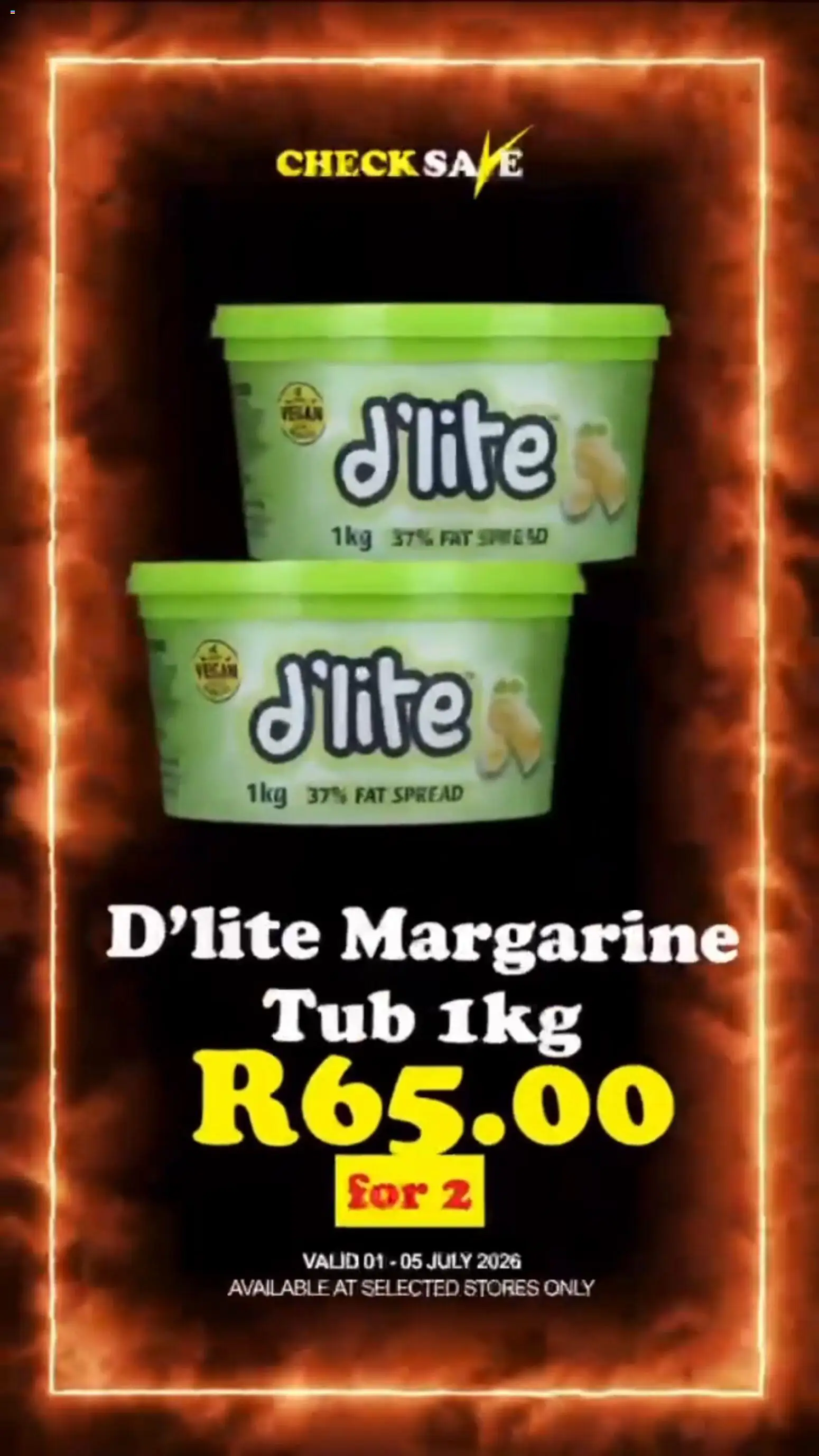 New Check Save catalogue – valid from 01/07/2026 | Page: 9 | Products: Margarine, Fat spread