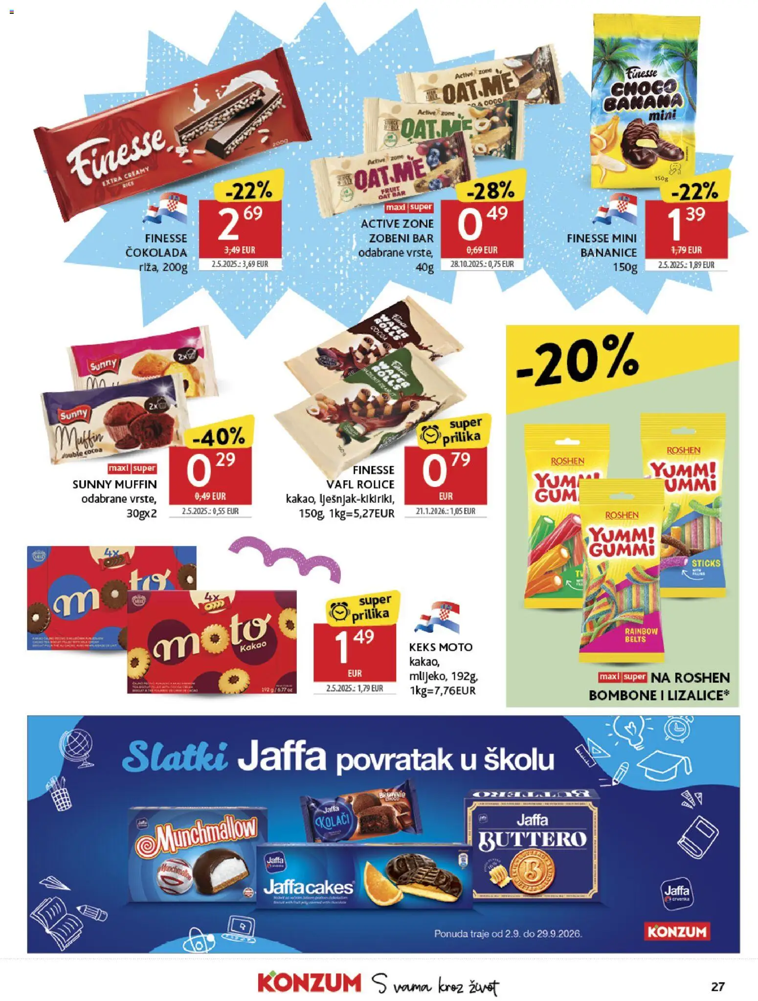 Konzum katalog | vrijedi od 02.09.2026 | Stranica: 27