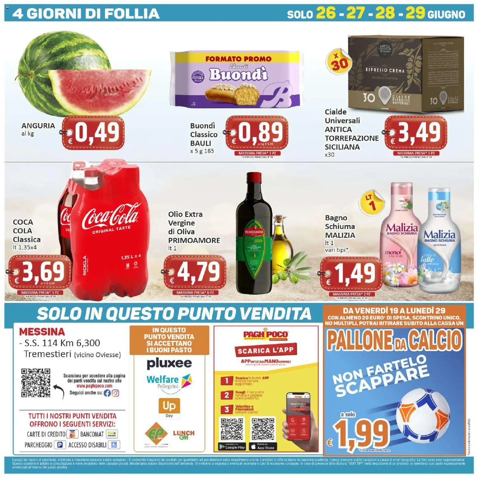 Volantino Paghi Poco del 19.06.2026 | Pagina: 20