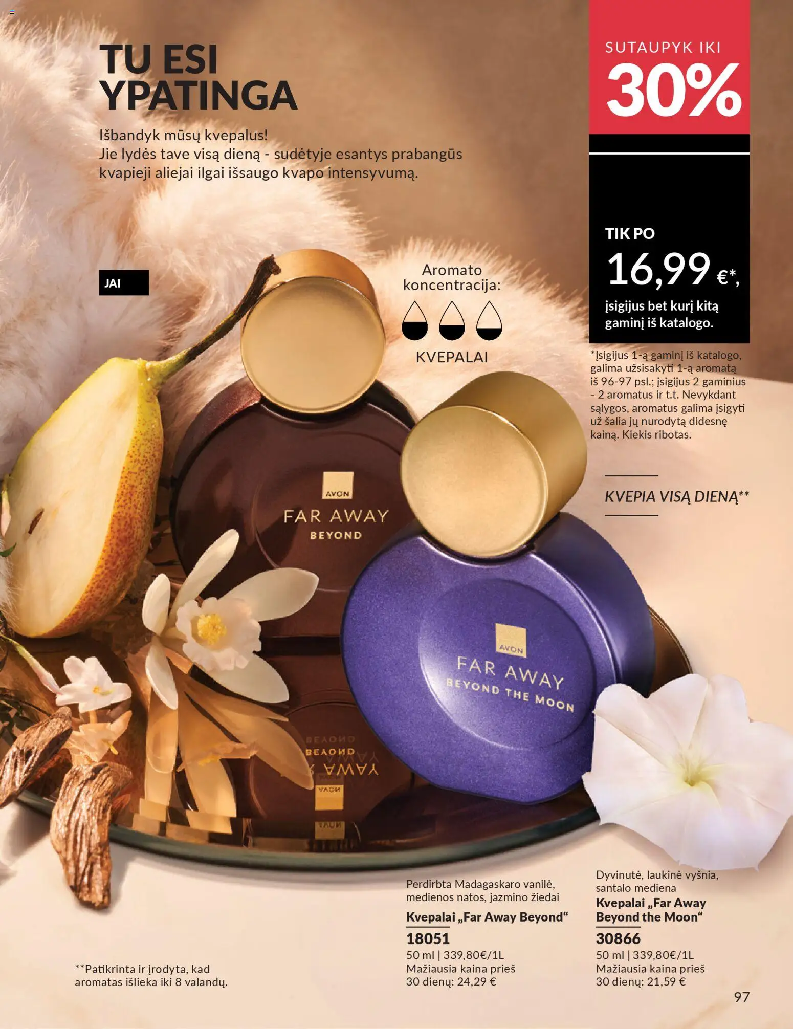 AVON akcijos nuo 2026.03.01 | Puslapis: 97 | Prekių: Kvepalai