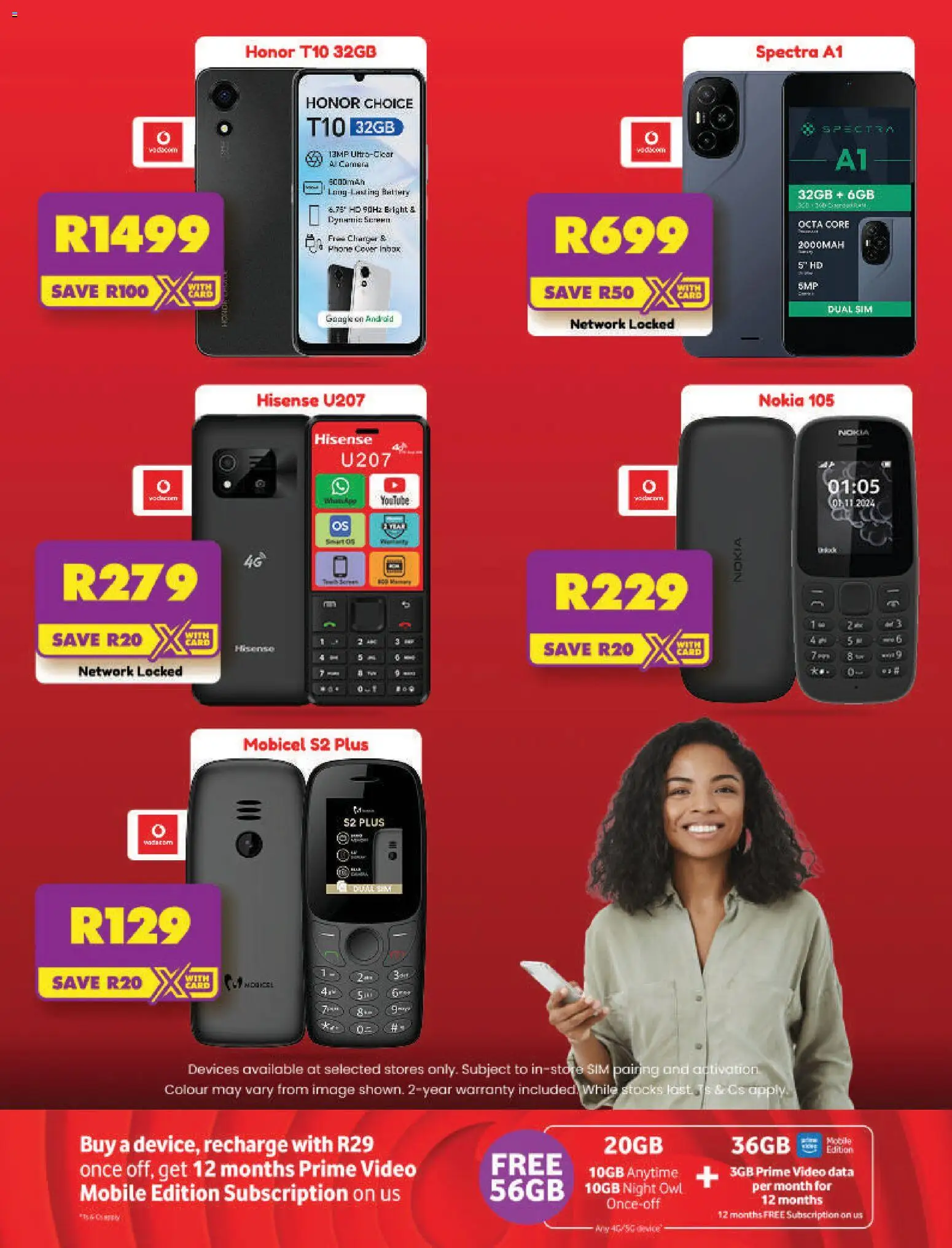 New Shoprite catalogue – valid from 19/10/2026 | Page: 6 | Products: Data, Sim, Phone, Camera
