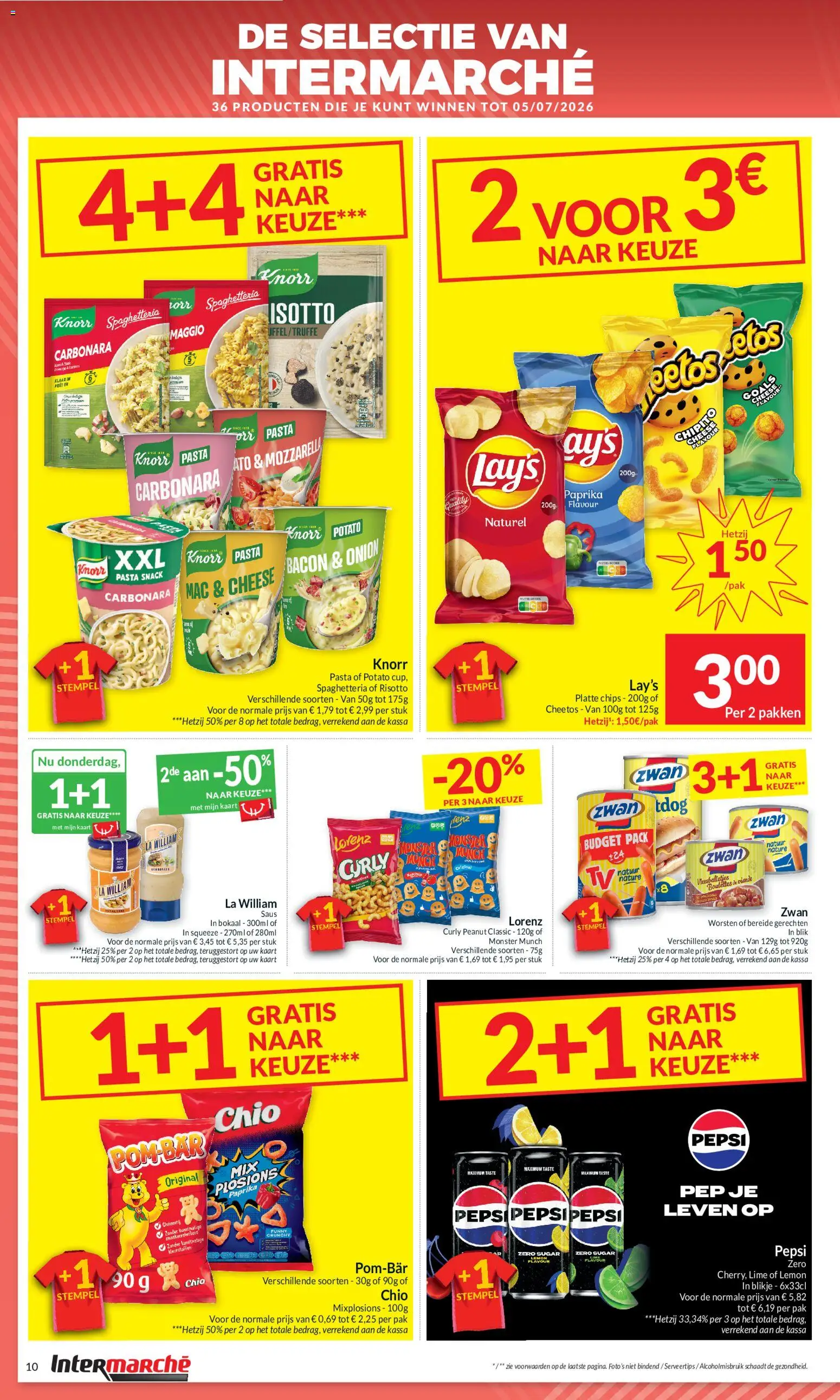 {H1} | Pagina: 10 | Producten: Chips, Monster, Cheetos, Kaart