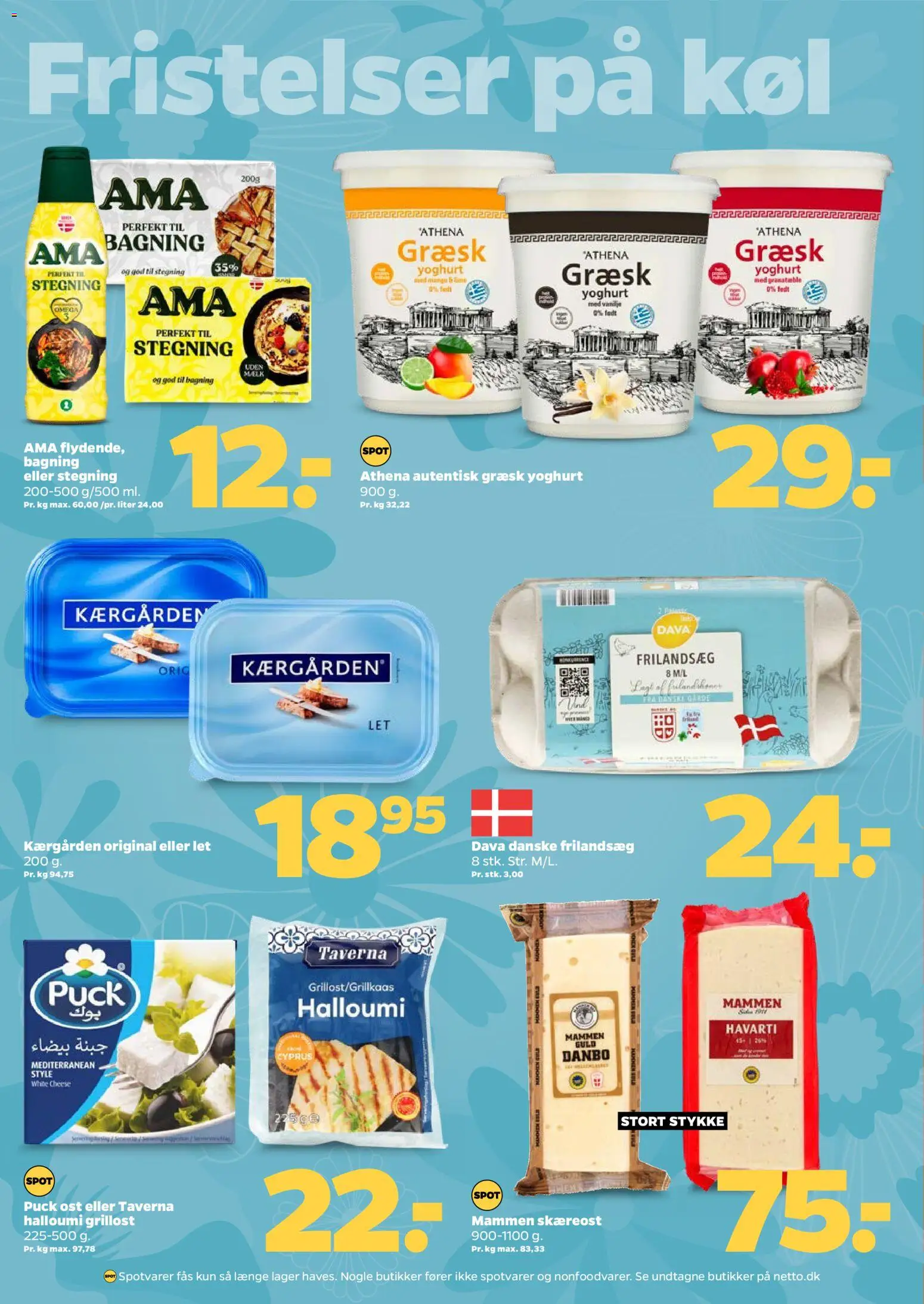 Netto tilbudsavis – gyldig fra 18/07/2026 | Side: 11 | Produkter: Ost, Yoghurt