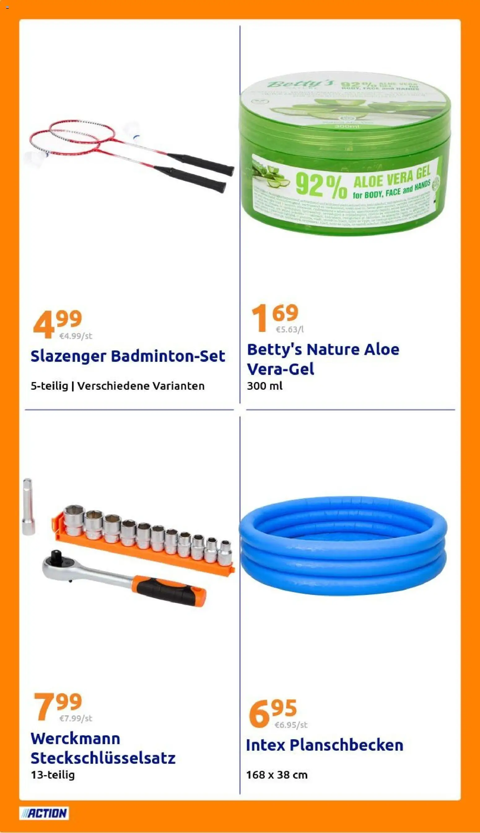 Action Prospekt – gültig ab 10.06.2026 | Seite: 24 | Produkte: Badmintonset