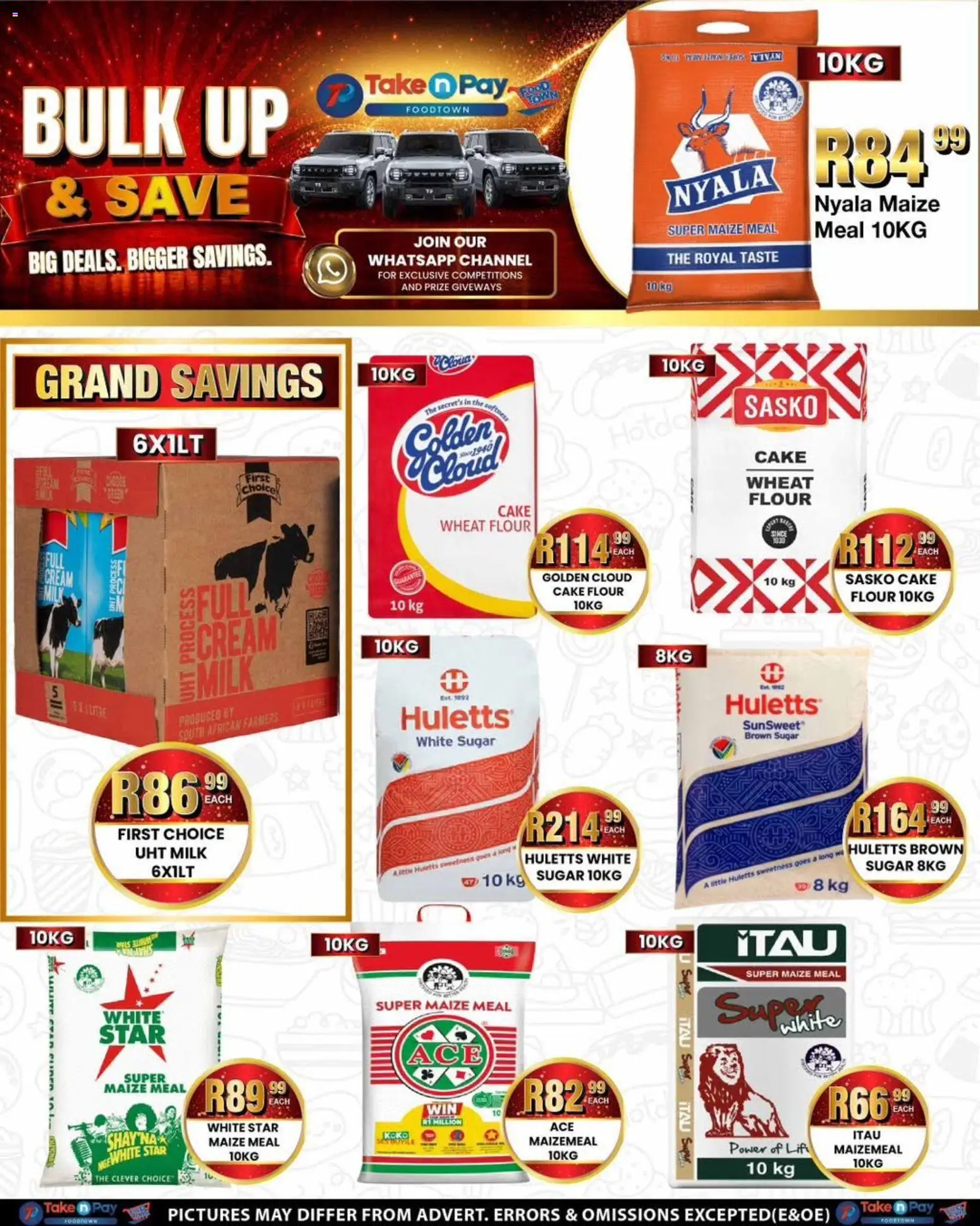 New Take n Pay catalogue – valid from 29/06/2026 | Page: 25 | Products: Cake, Flour, Milk, Sugar