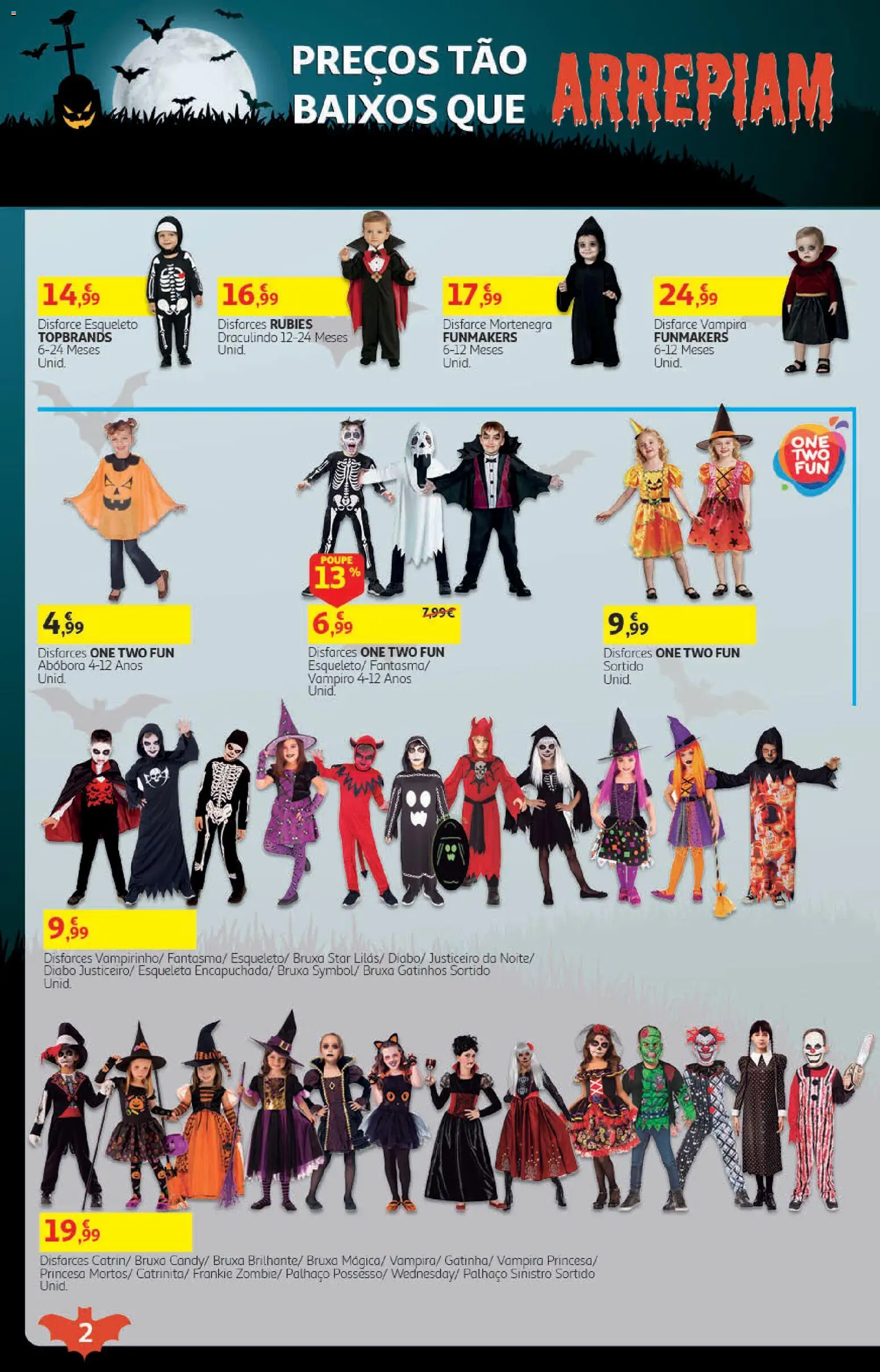 Auchan Halloween │ válido de 21/10/2026 | Página: 2 | Produtos: Abóbora