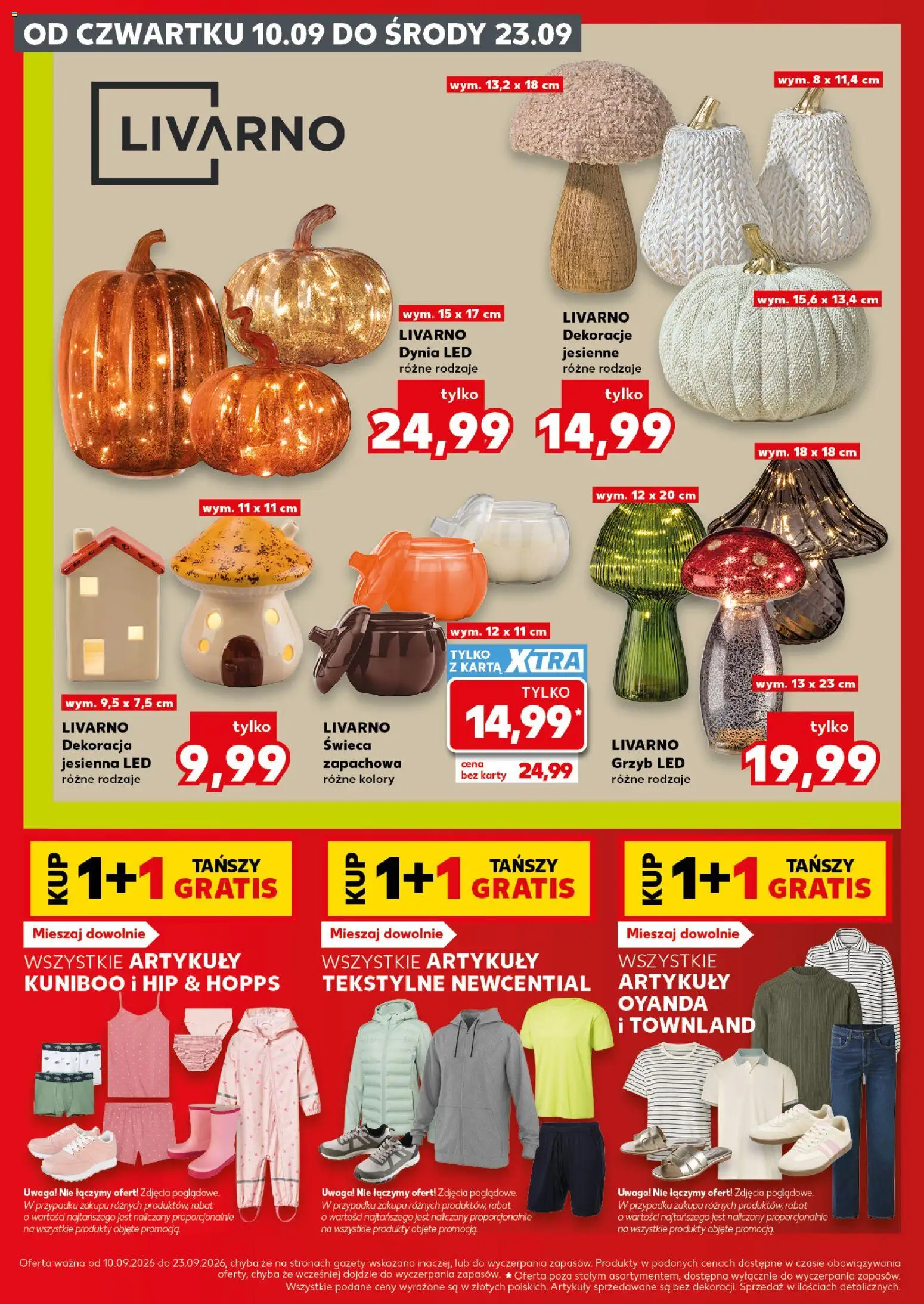 Kaufland Polsko leták - Złap okazje od 10.09.2026 | Strana: 18 | Produkty: Karty, LED