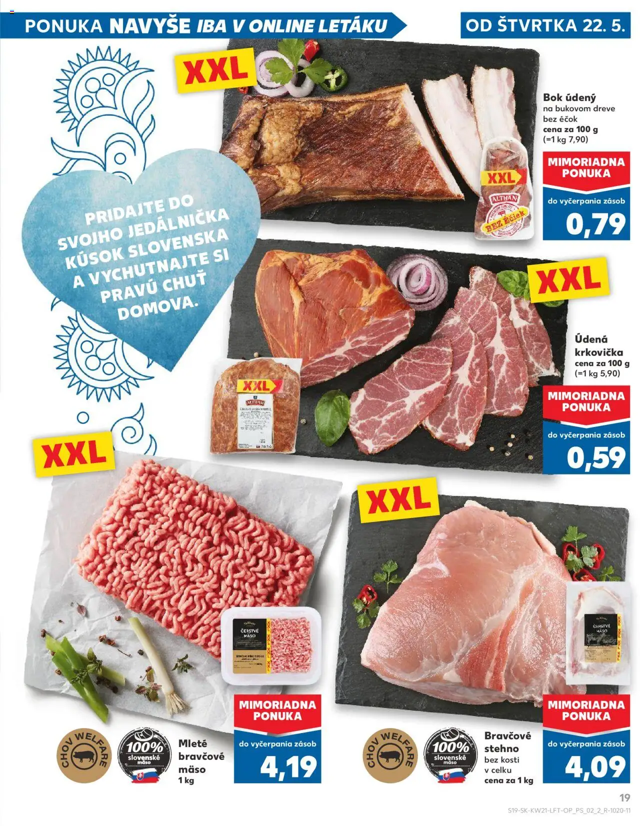 Nové Kaufland akcie – leták je platný od 22.05.2025 | Strana: 19