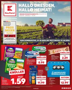 Kaufland Prospekt Dresden ab 01.10.2026 gültig