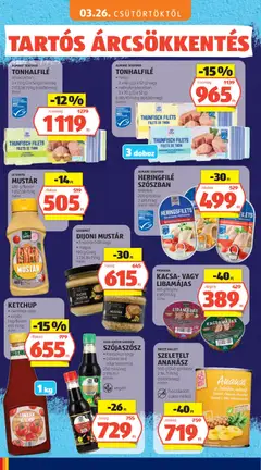 SZELETELT ANANÁSZ, 560 g (340 g)/doboz, hozzáadott cukor nélkül - amely érvényes a következő dátumtól: 03.05.2026 | Oldal: 84