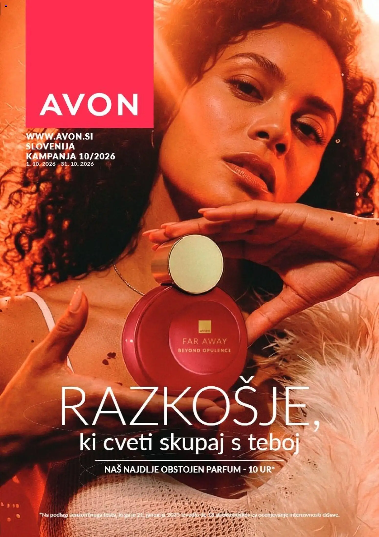 Novi Avon katalog ponudbe – veljaven od 01.10.2026 | Stran: 1 | Izdelki: Parfum