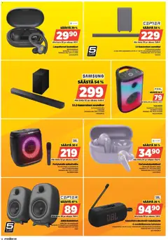 Power-mainoslehti voimassa 19/10/2026 alkaen | Sivu: 14 | Tuotteet: Vastamelukuulokkeet, Soundbar, Langattomat kuulokkeet, Kuulokkeet