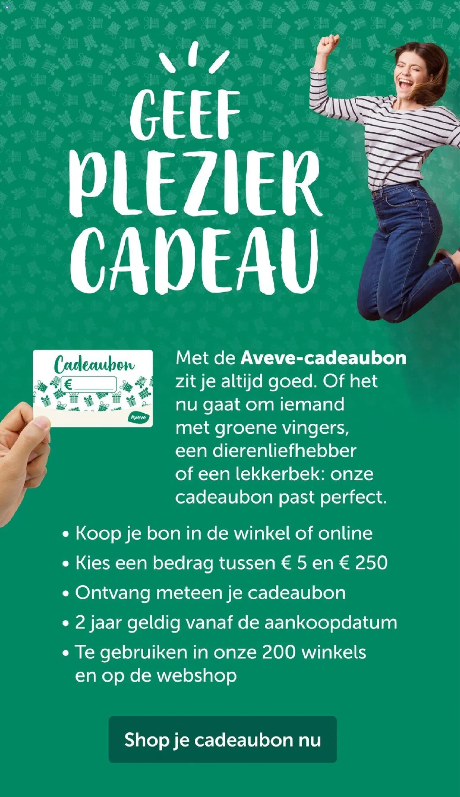 {H1} | Pagina: 18 | Producten: Cadeaubon