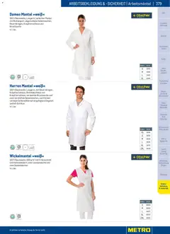 Metro angebote Gastro Non-Food Katalog ab 01.01.2026 gültig | Seite: 379 | Produkte: Bekleidung, Mantel, Eis