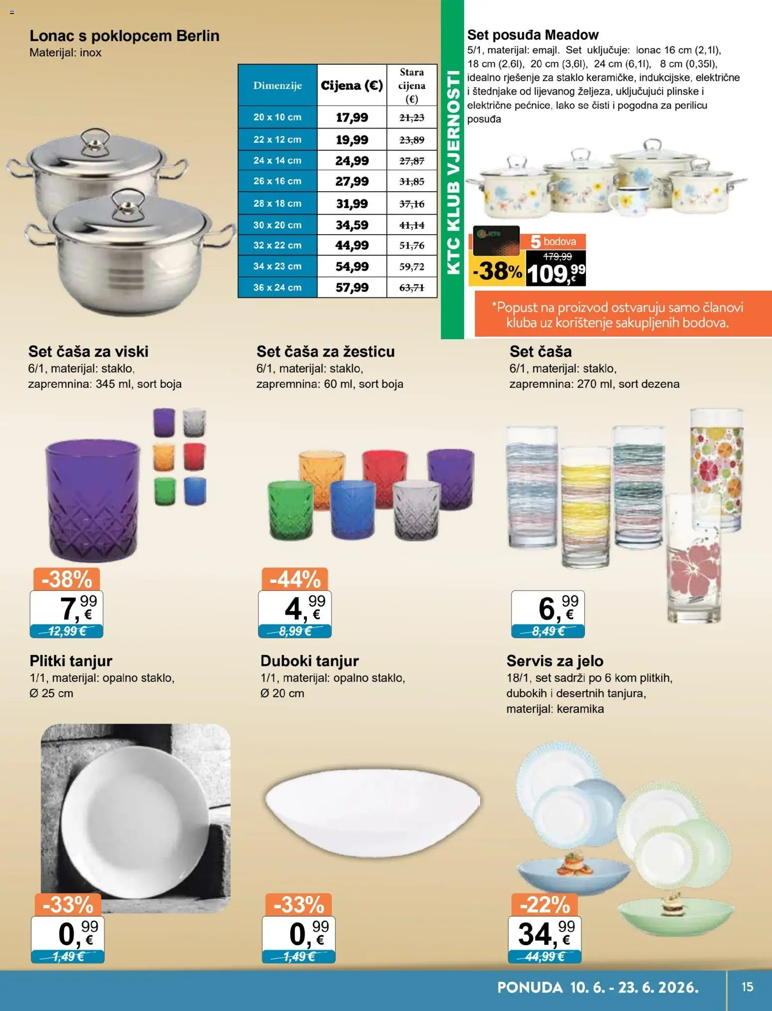 KTC katalog | vrijedi od 10.06.2026 | Stranica: 15 | Proizvodi: Viski, Lonac