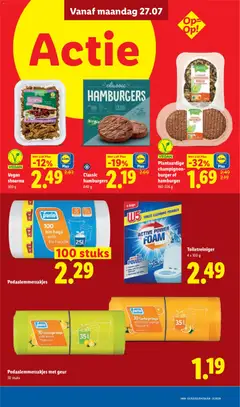Lidl folder week 31 - Voorbeeld van een folder van Lidl, geldig van 27-07-2026 | Pagina: 15 | Producten: Champignon, Broodje, Toilet, Bad