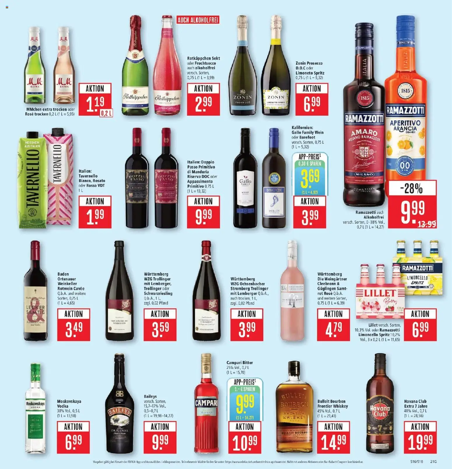 Marktkauf Prospekt Friedrichshafen (ab 28.09.2026) » Angebote online | Seite: 27 | Produkte: Sekt, Prosecco, Baileys, Wein