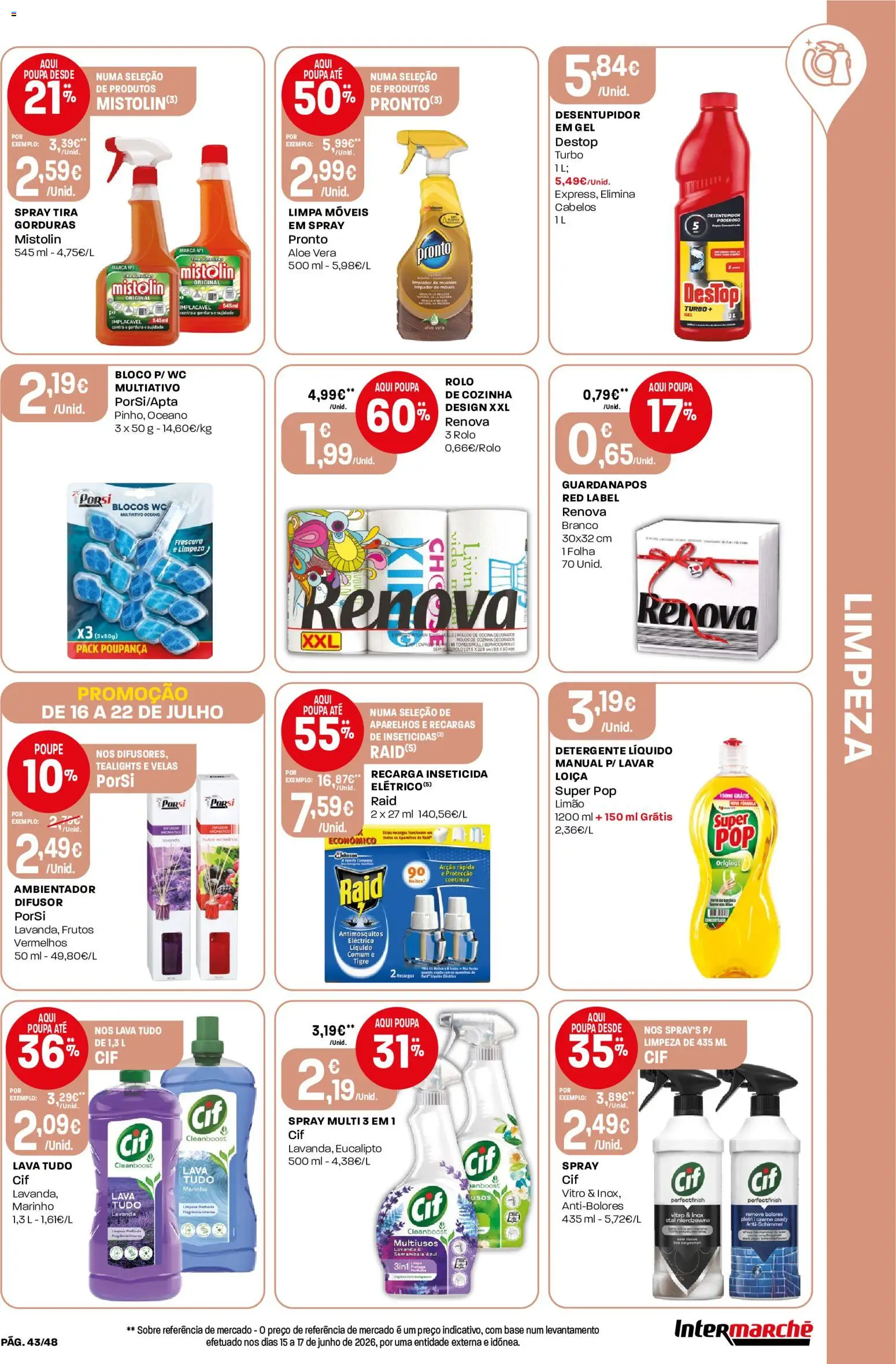 Intermarché folheto │ válido de 16/07/2026 | Página: 43
