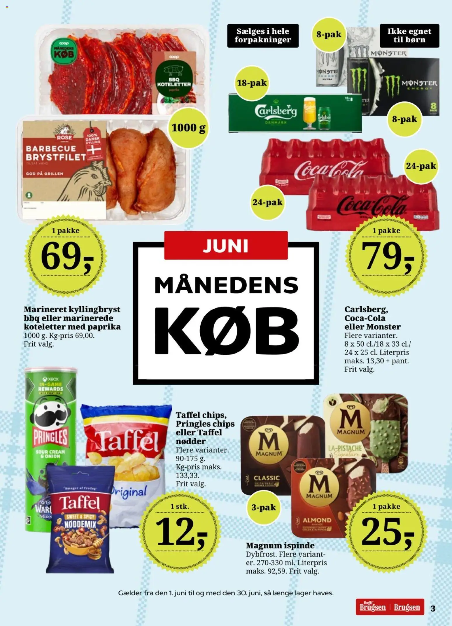 Dagli'Brugsen tilbudsavis – gyldig fra 05.06.2026 | Side: 4 | Produkter: Coca Cola, Chips, Cola, Paprika