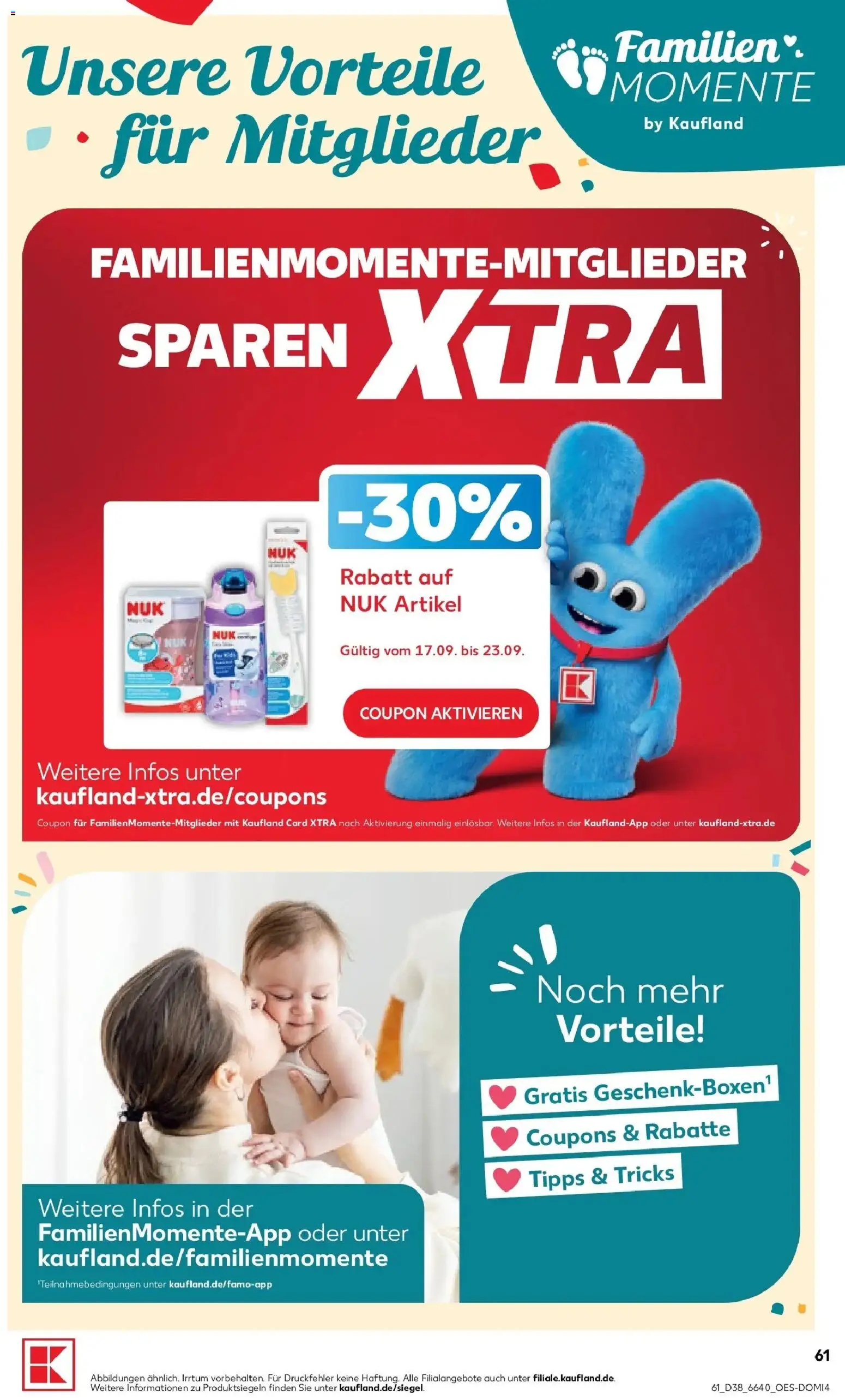 Prospekt Kaufland ab 17.09.2026 » Angebote Online zum Blättern | Seite: 61