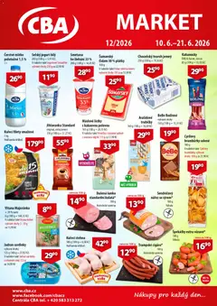 Náhled letáku CBA leták - Market od 10.06.2026