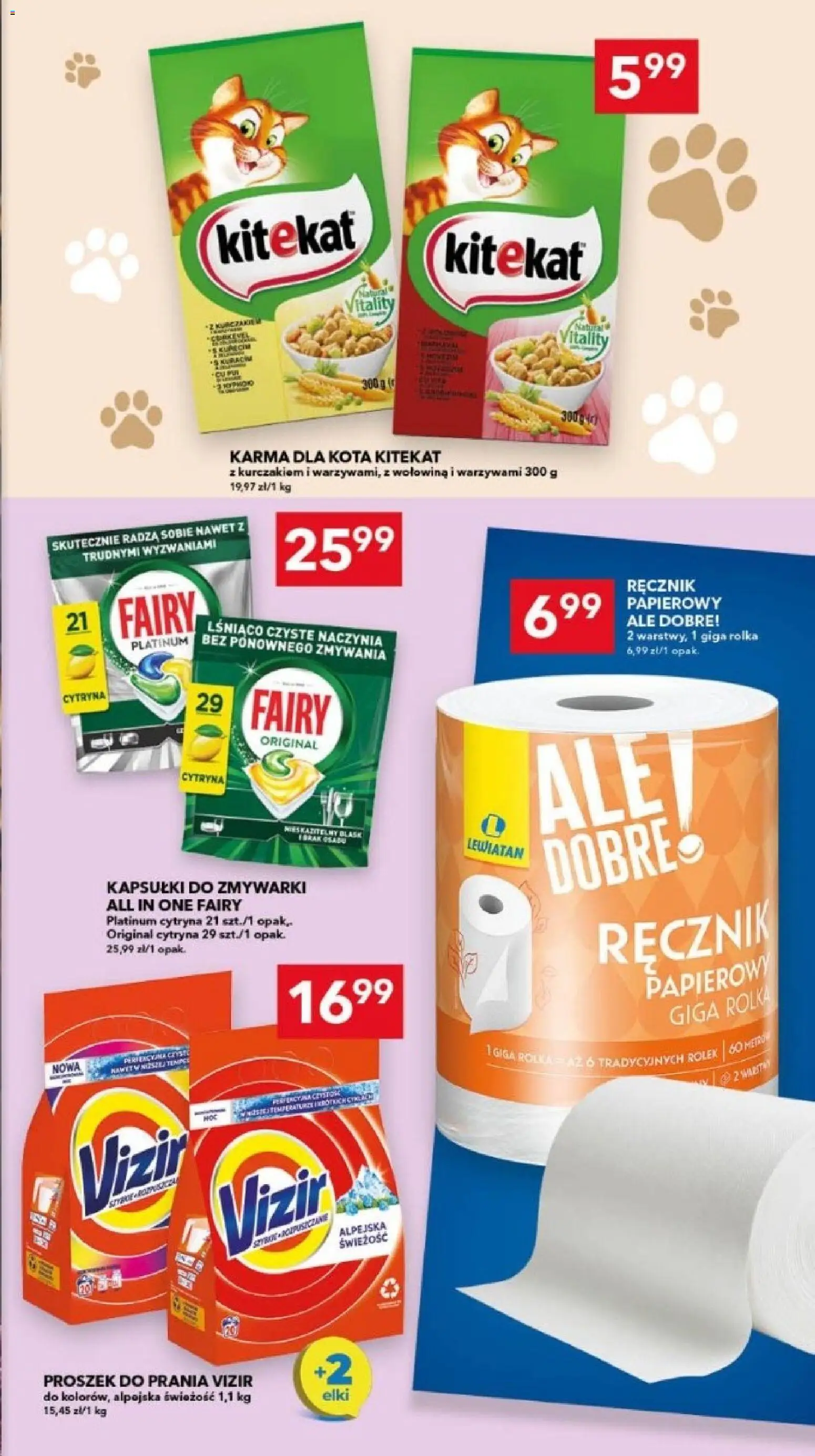 Lewiatan gazetka - Szczecin od 22.10.2026 | Strona: 15 | Produkty: Kapsułki, Wołowina, Fairy, Karma
