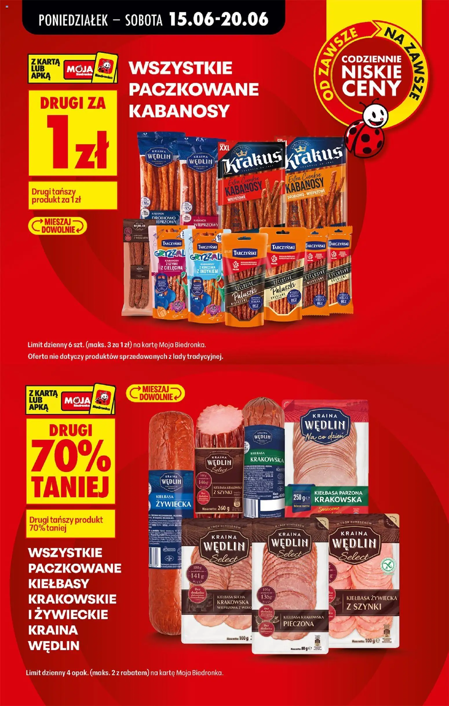 Biedronka Polsko leták od 15.06.2026 | Strana: 11 | Produkty: Kabanos