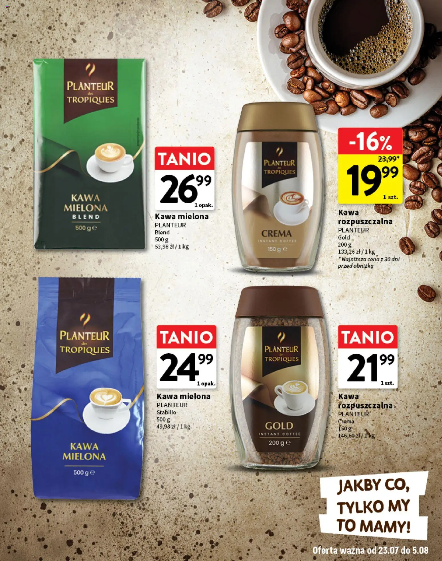 Intermarche gazetka - O La La! Ja to kupuję od 23.07.2026 | Strona: 11 | Produkty: Kawa