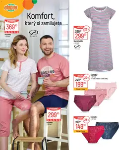 Náhled letáku Globus leták - Léto 2026 od 08.04.2026 | Strana: 20 | Produkty: Košile, Kalhotky, Pyžamo, Noční košile