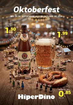 Vista previa HiperDino Oktoberfest válido desde el 24/09/2026