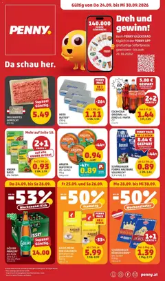 Penny Markt - Flugblatt ab 24.09.2026 gültig