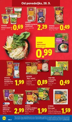 Lidl katalog akcije – veljaven od 24.09.2026 | Stran: 44 | Izdelki: Rezanci, Juha, Zelenjava