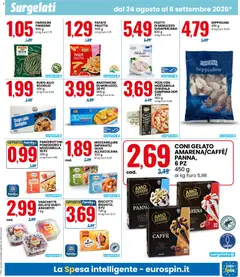Anteprima del volantino BASTONCINI DI MERLUZZO, 30 PZ, BASTONCINI DI MERLUZZO, 30 PZ 900 g valido a partire dal 24/08/2026 | Pagina: 9