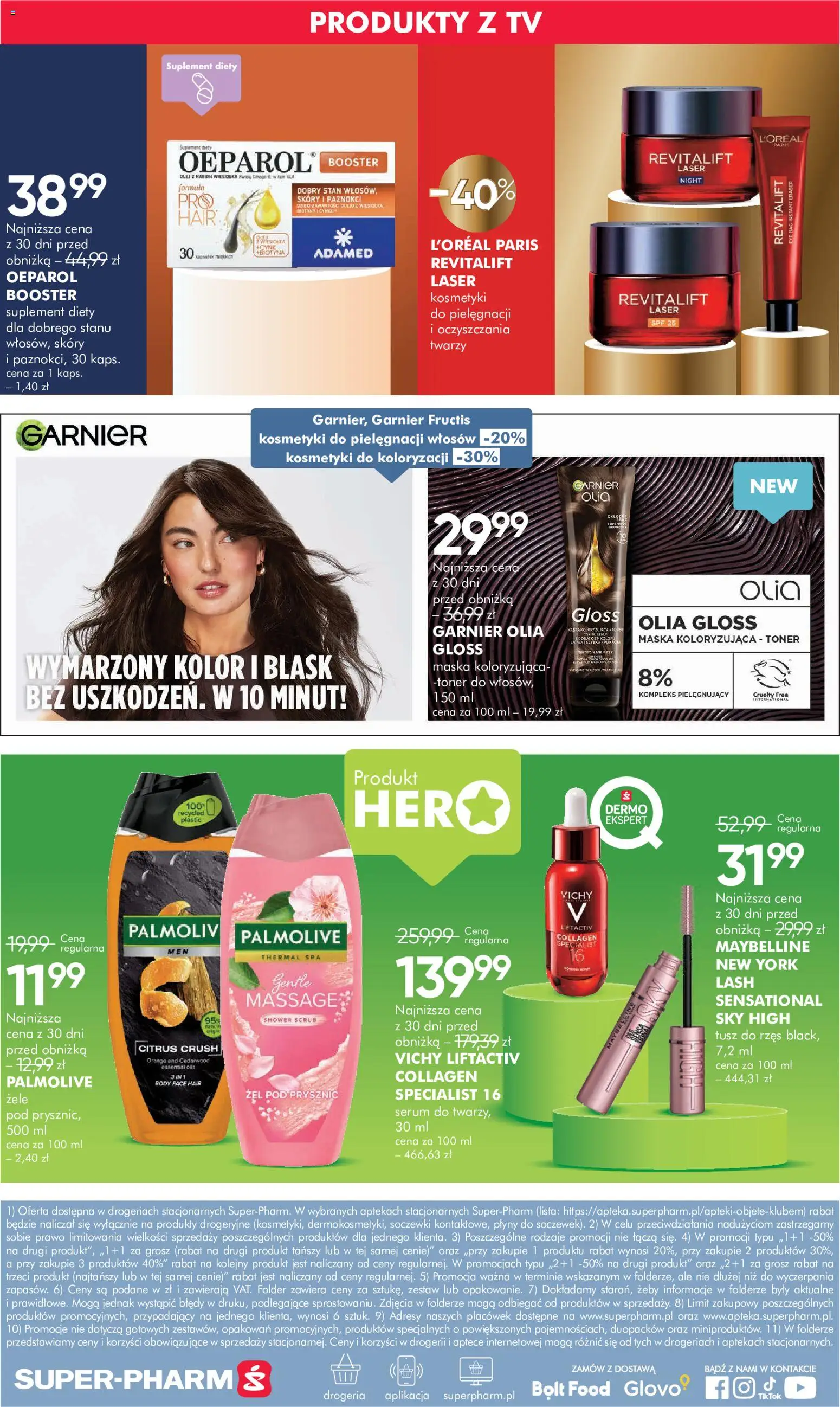 Super-pharm gazetka od 30.05.2026 | Strona: 24 | Produkty: Toner, Olej, Body, Maska