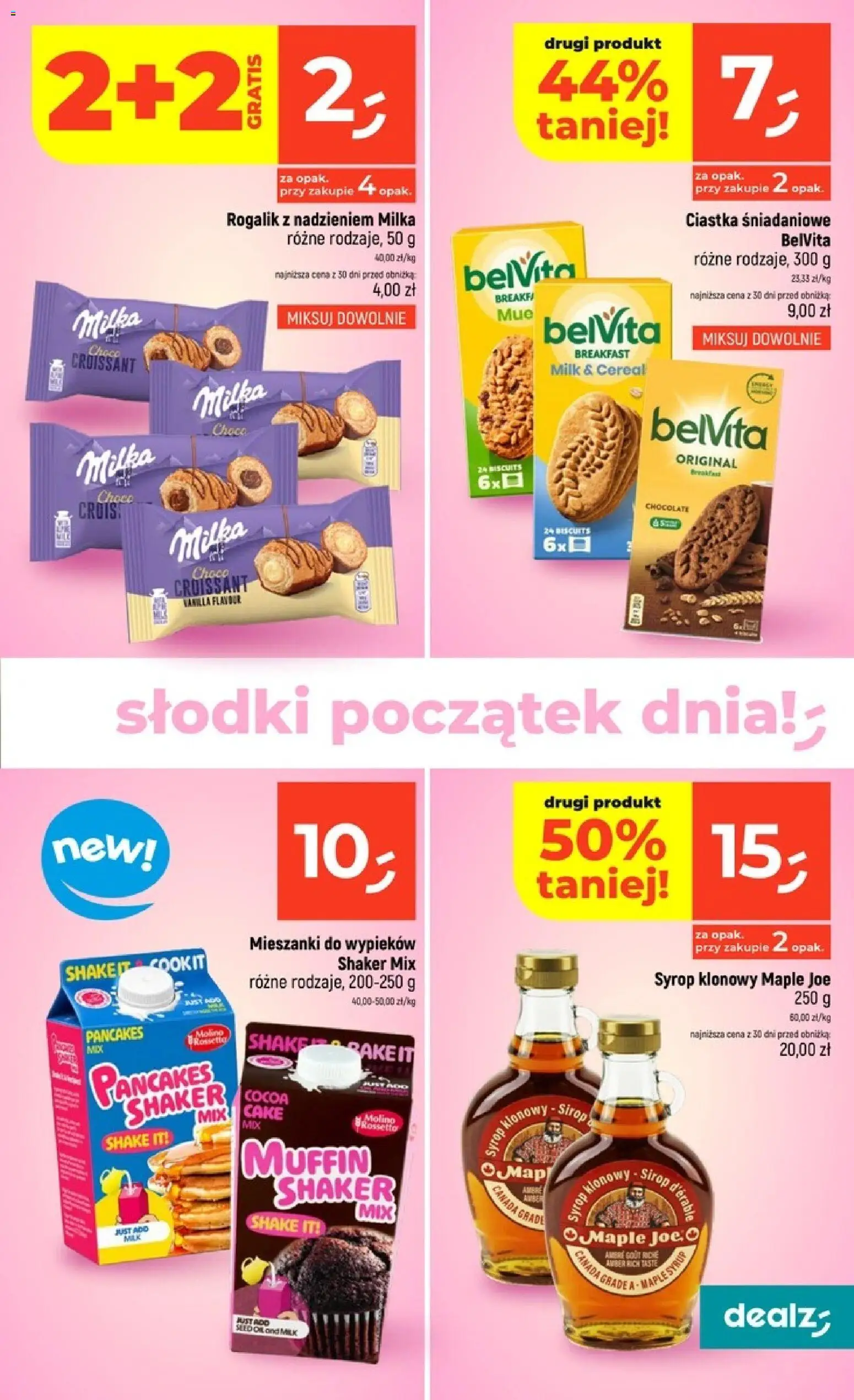 Dealz gazetka od 22.10.2026 | Strona: 25 | Produkty: Croissant, Syrop klonowy, Milka, Pancakes