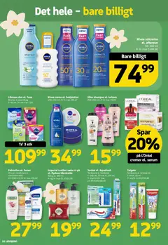 Løvbjerg - Tilbudsavis uge 21 gyldig fra 15.05.2026 | Side: 28 | Produkter: Shampoo, Solcreme, Deodorant, Tandpasta