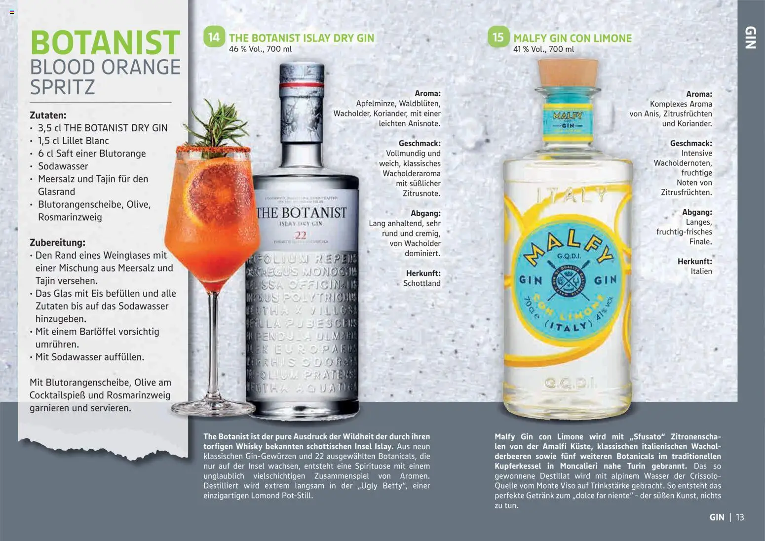 HERKULES Sonderbeilage 2 – gültig ab 29.10.2026 | Seite: 13 | Produkte: Whisky, Lillet, Saft, Gin