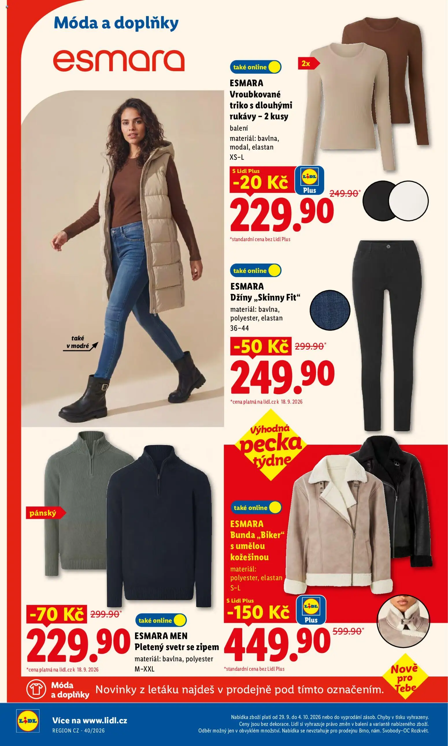 Lidl leták od 29.09.2026 | Strana: 40
