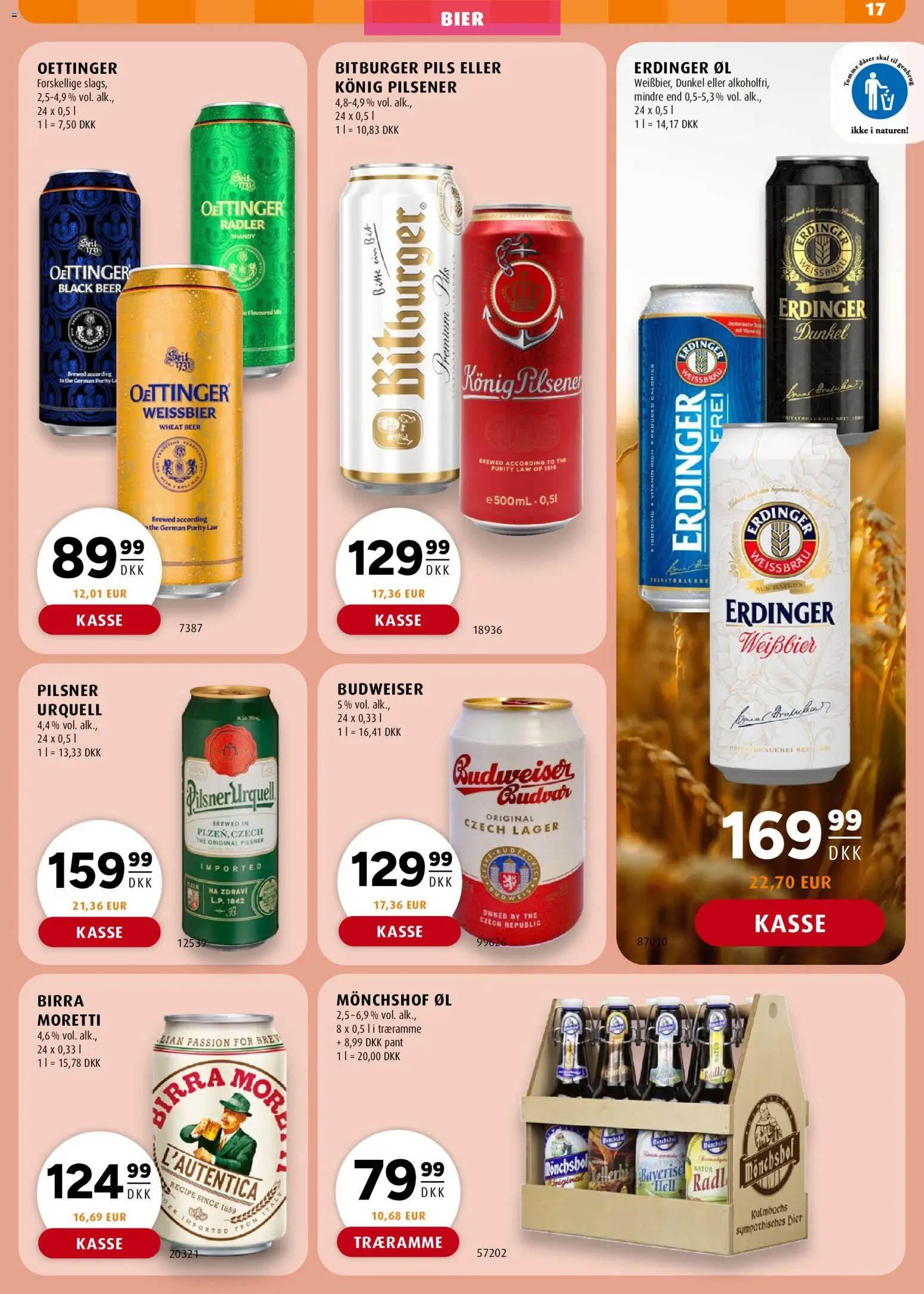Scandinavian Park tilbudsavis – gyldig fra 13/08/2026 | Side: 19 | Produkter: Øl