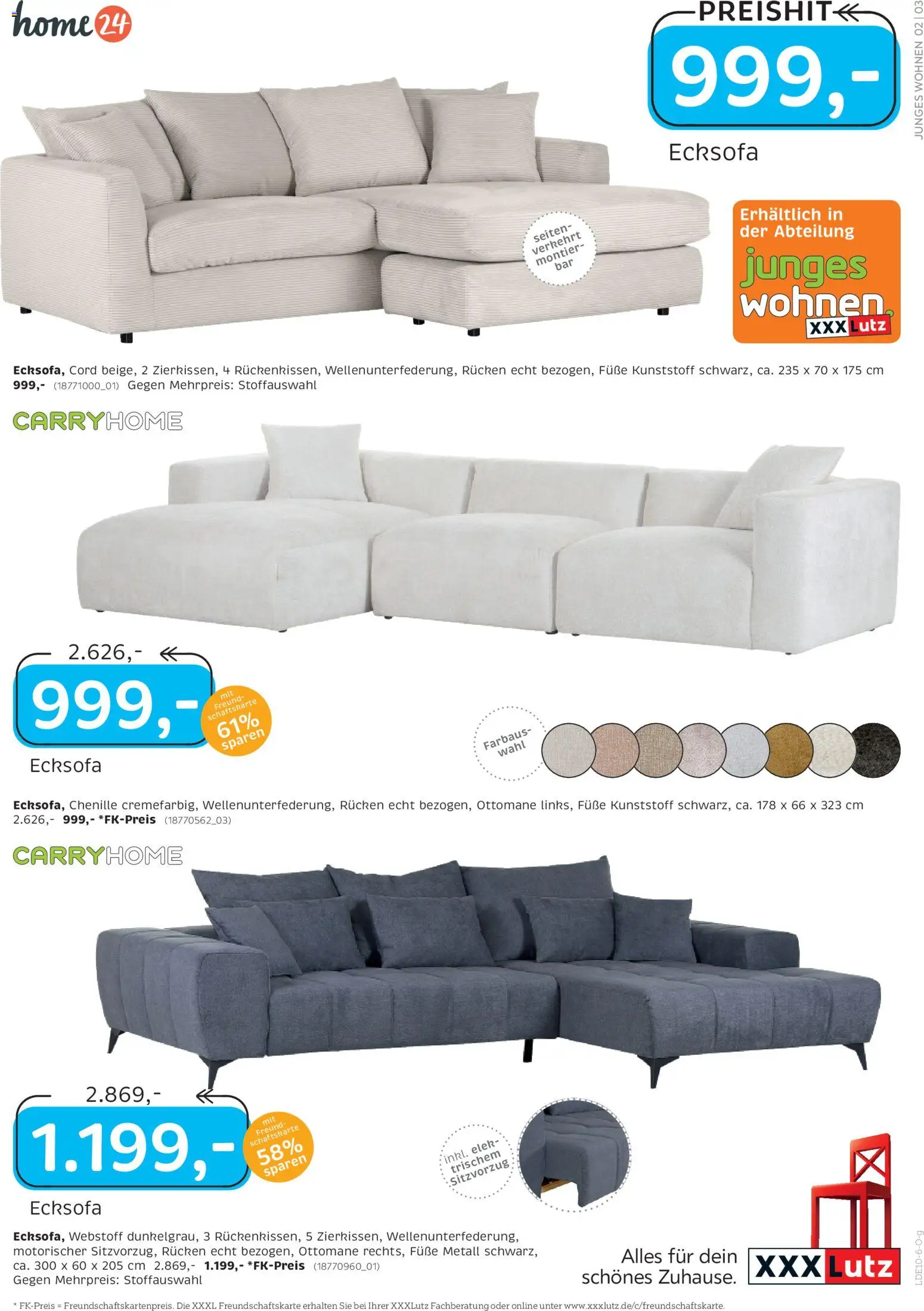 XXXLutz Junges Wohnen Carry Home – gültig ab 10.10.2026 | Seite: 3 | Produkte: Sideboard, HIghboard, Esstisch, Mango
