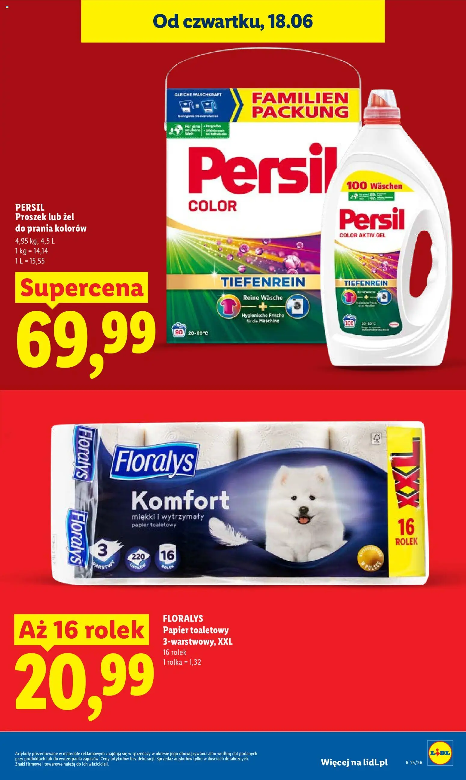 Lidl Polsko leták od 18.06.2026 | Strana: 19 | Produkty: Persil