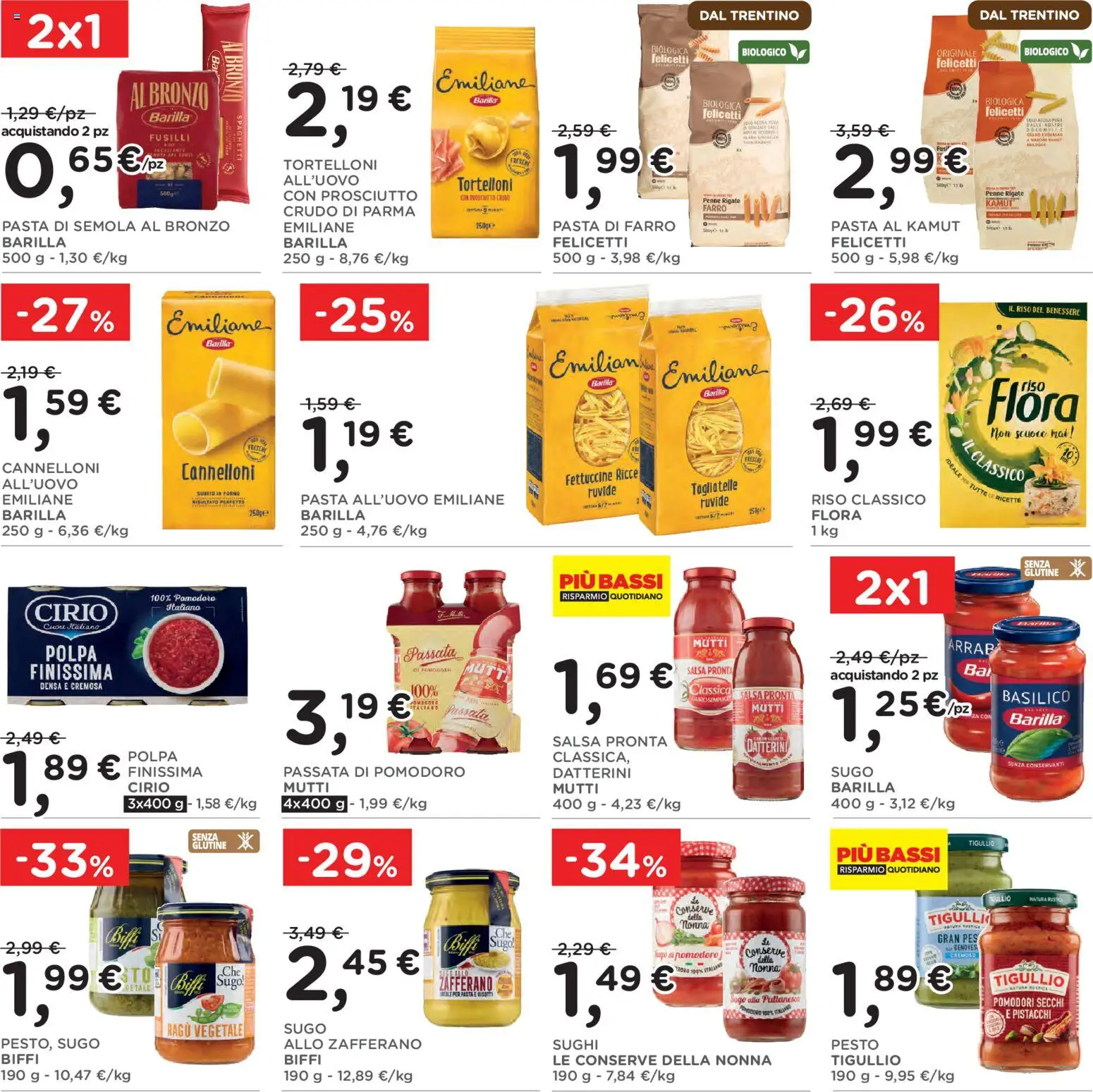 Volantino Poli del 02/09/2026 | Pagina: 21 | Prodotti: Pasta, Tortelloni, Pistacchi, Forno