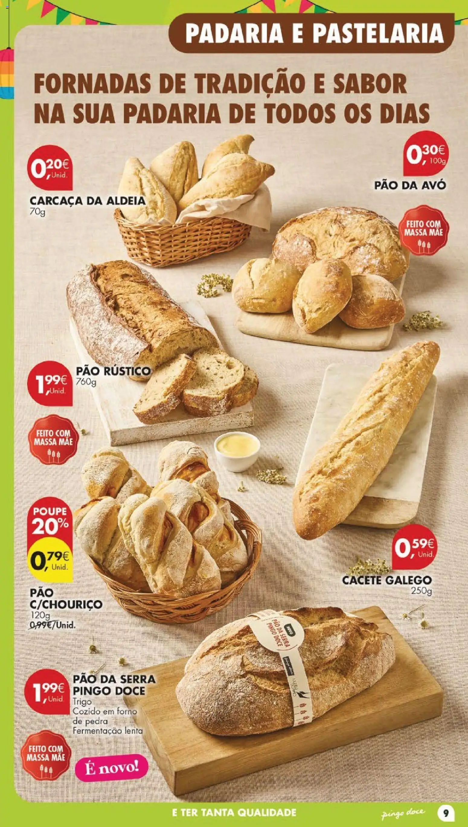 Pingo Doce folheto │ válido de 09.06.2026 | Página: 11 | Produtos: Forno, Padaria, Pão, Massa