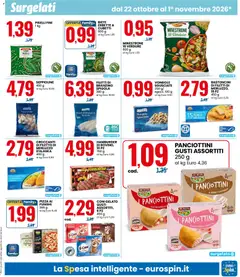 Anteprima del volantino PIZZA AI FUNGHI, 365 g valido a partire dal 22/10/2026 | Pagina: 7